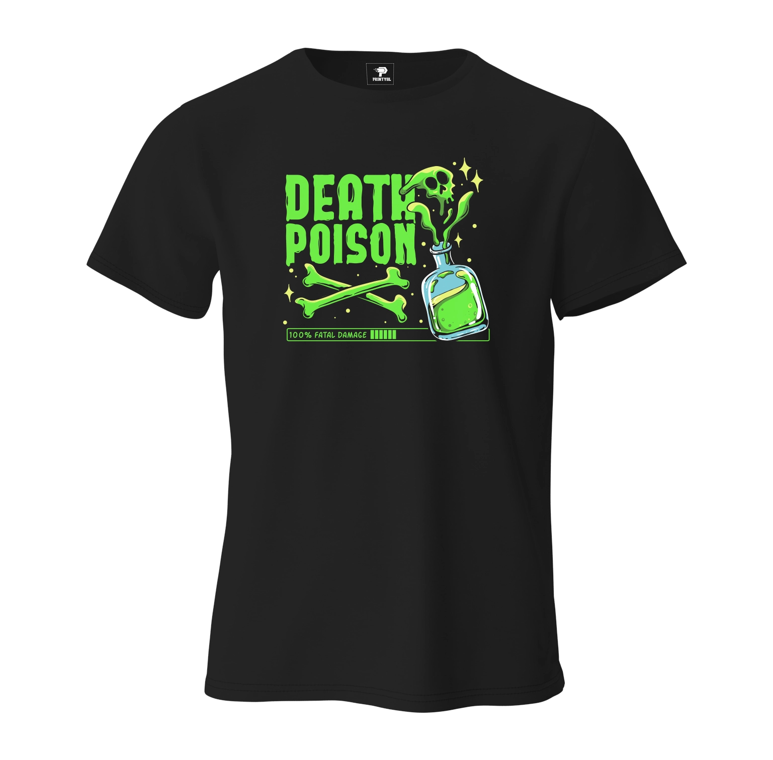 Death Posion Black T-shirt