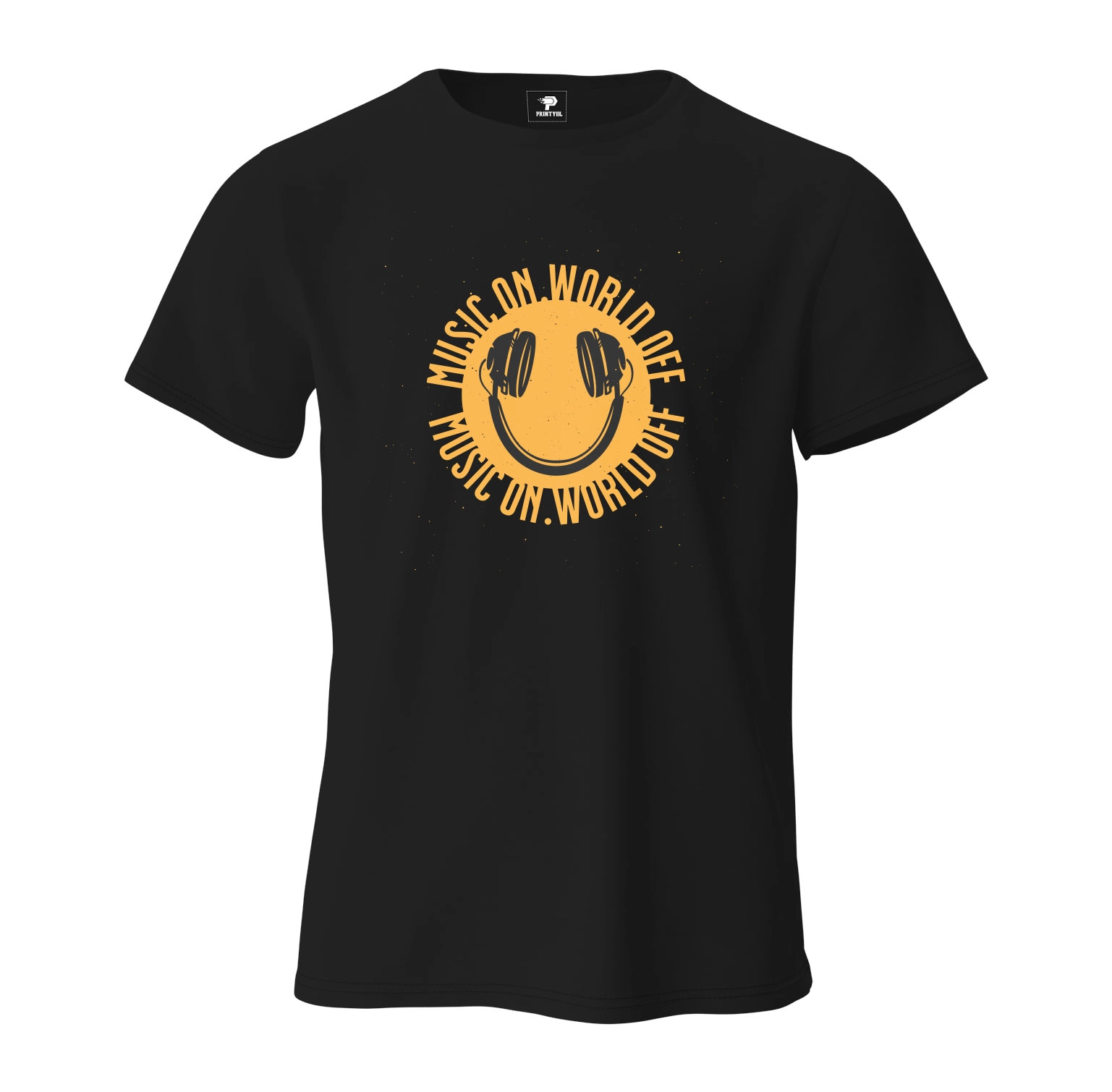 Smileear Black T-shirt